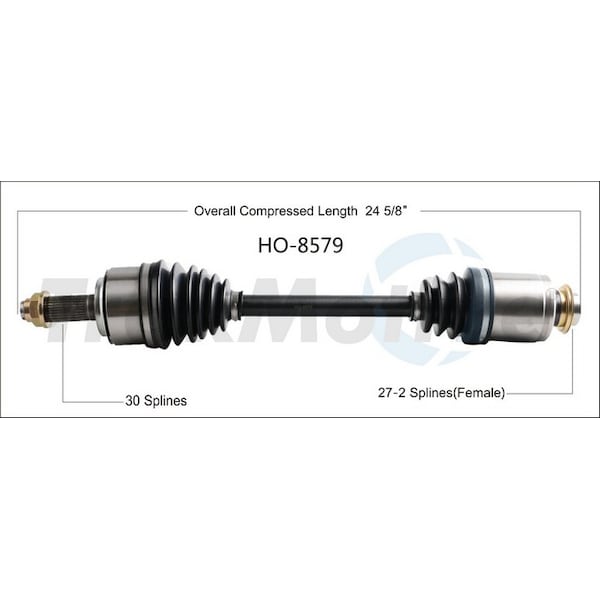 Surtrack Axle Cv Axle Shaft, HO-8579 HO-8579 - main